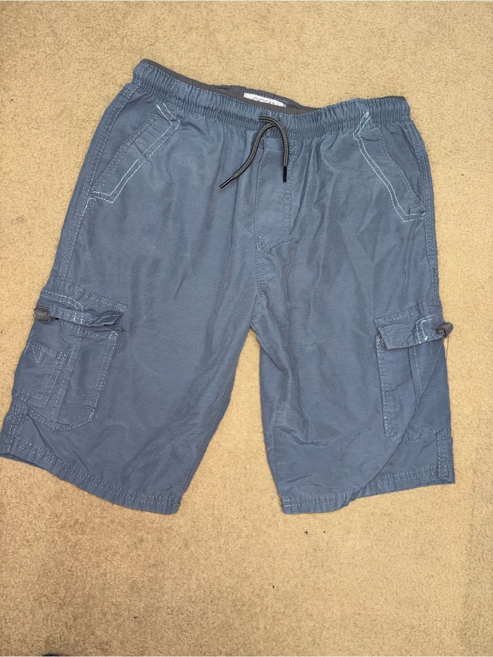 Boys Large Ocean & Coast Cargo Shorts